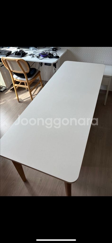 한샘 홀리라이트 책상--2