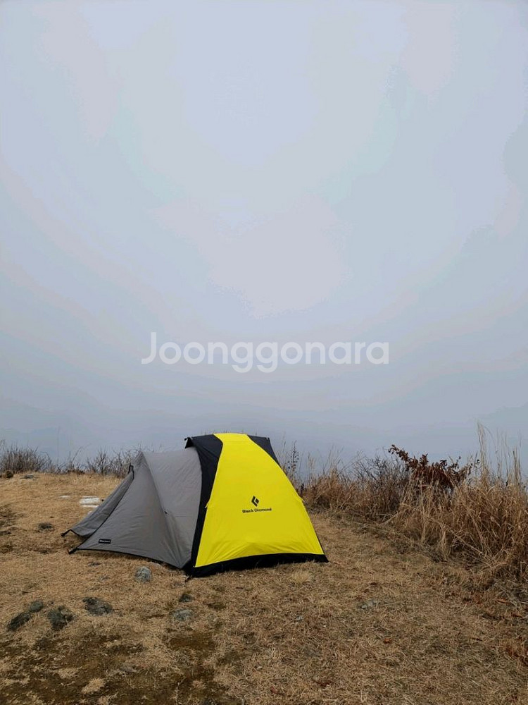 블랙다이아몬드 2인용(동계) 텐트 판매합니다.--0