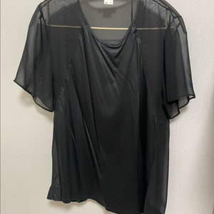 헬무트랭 시스루 블라우스 s