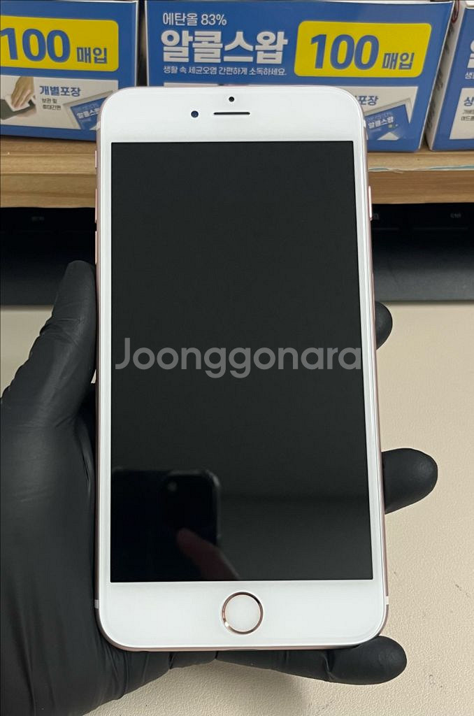 아이폰6S플러스 64G 로즈골드 S급!--0