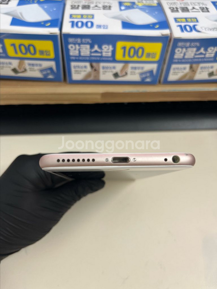 아이폰6S플러스 64G 로즈골드 S급!--3