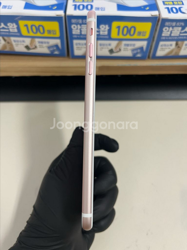 아이폰6S플러스 64G 로즈골드 S급!--4