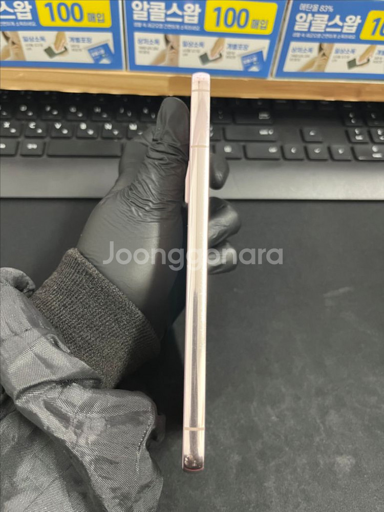갤럭시S22플러스 256G 핑크골드 S급!--5
