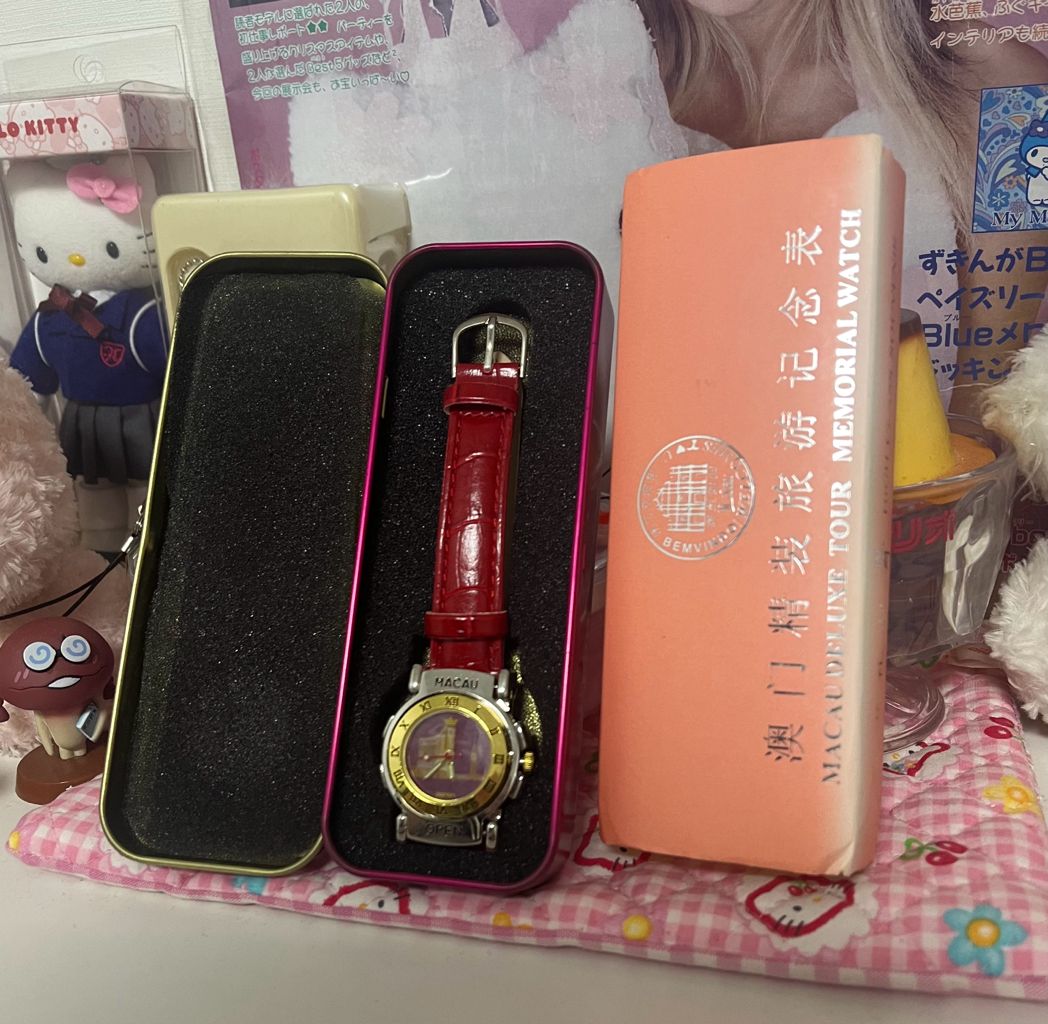 빈티지 마카오 손목시계 고전 시계 유니크 주사위