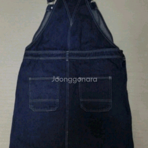 (새상품)~66 청 멜빵원피스