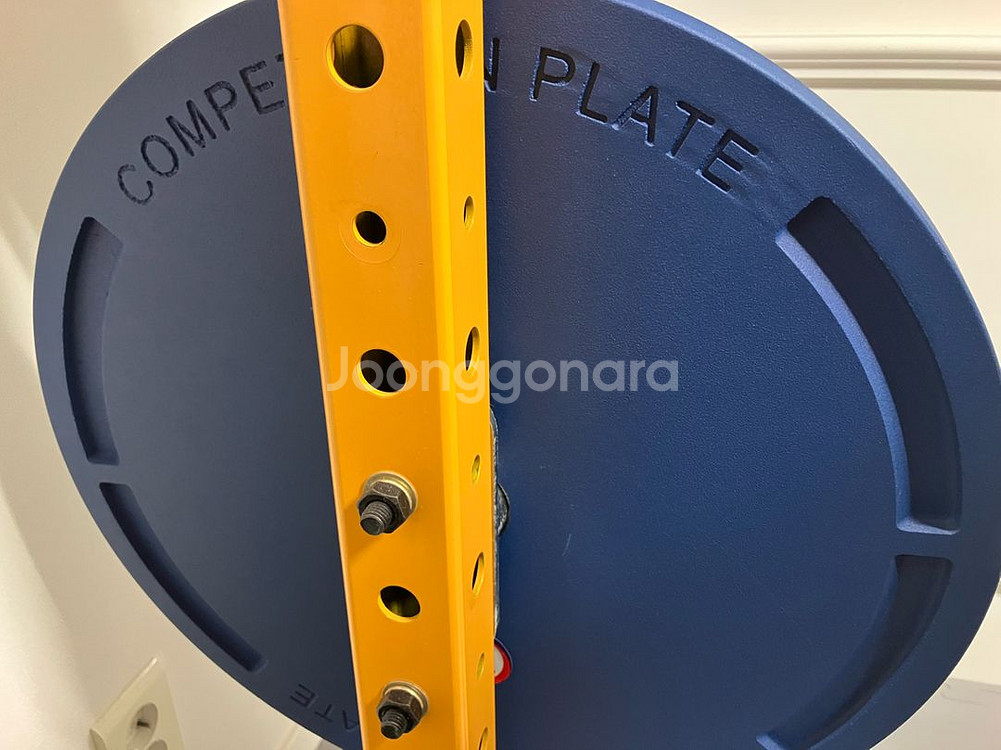 크라토스 파워리프팅 주물원판 20kg x 2 판매합니다--3