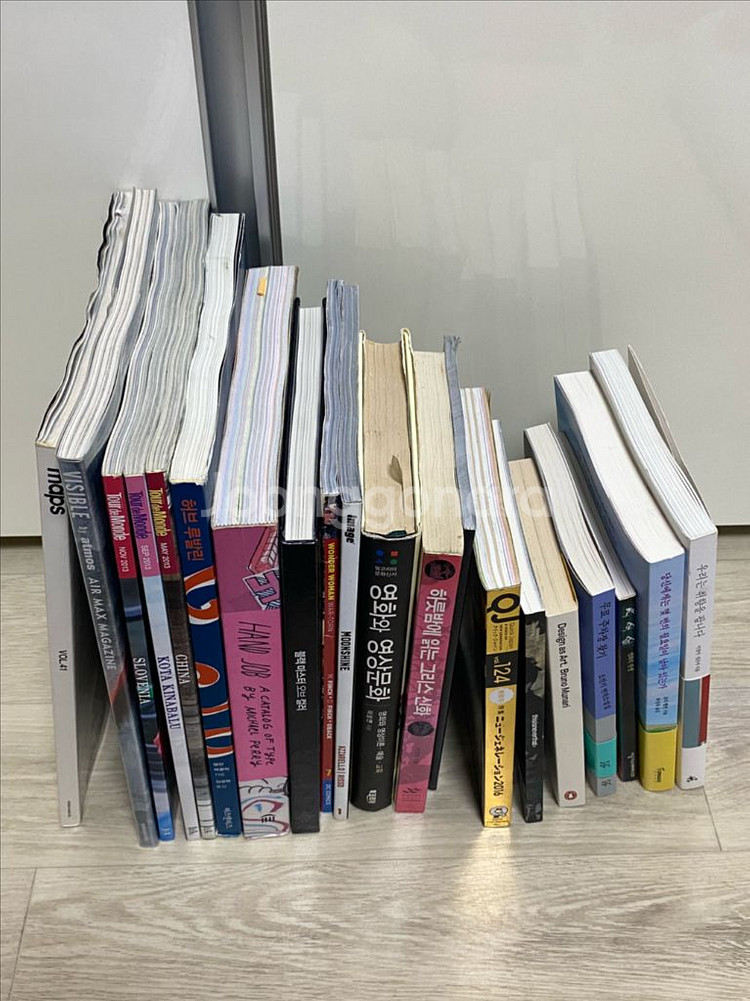 디자인서적, 잡지, 소설 등--1