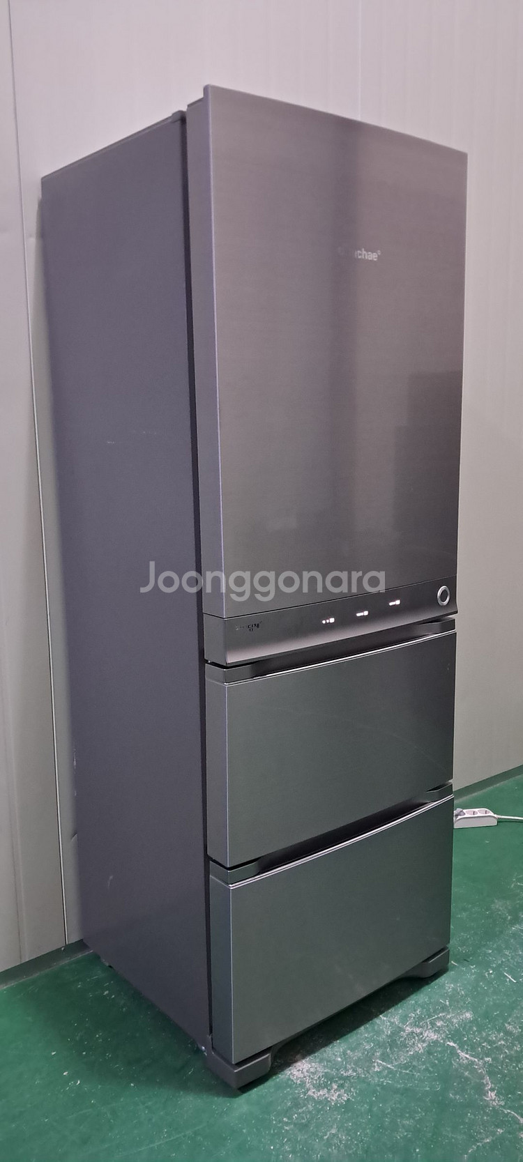 1573 위니아딤채 330L 스탠드김치냉장고(메탈)--1