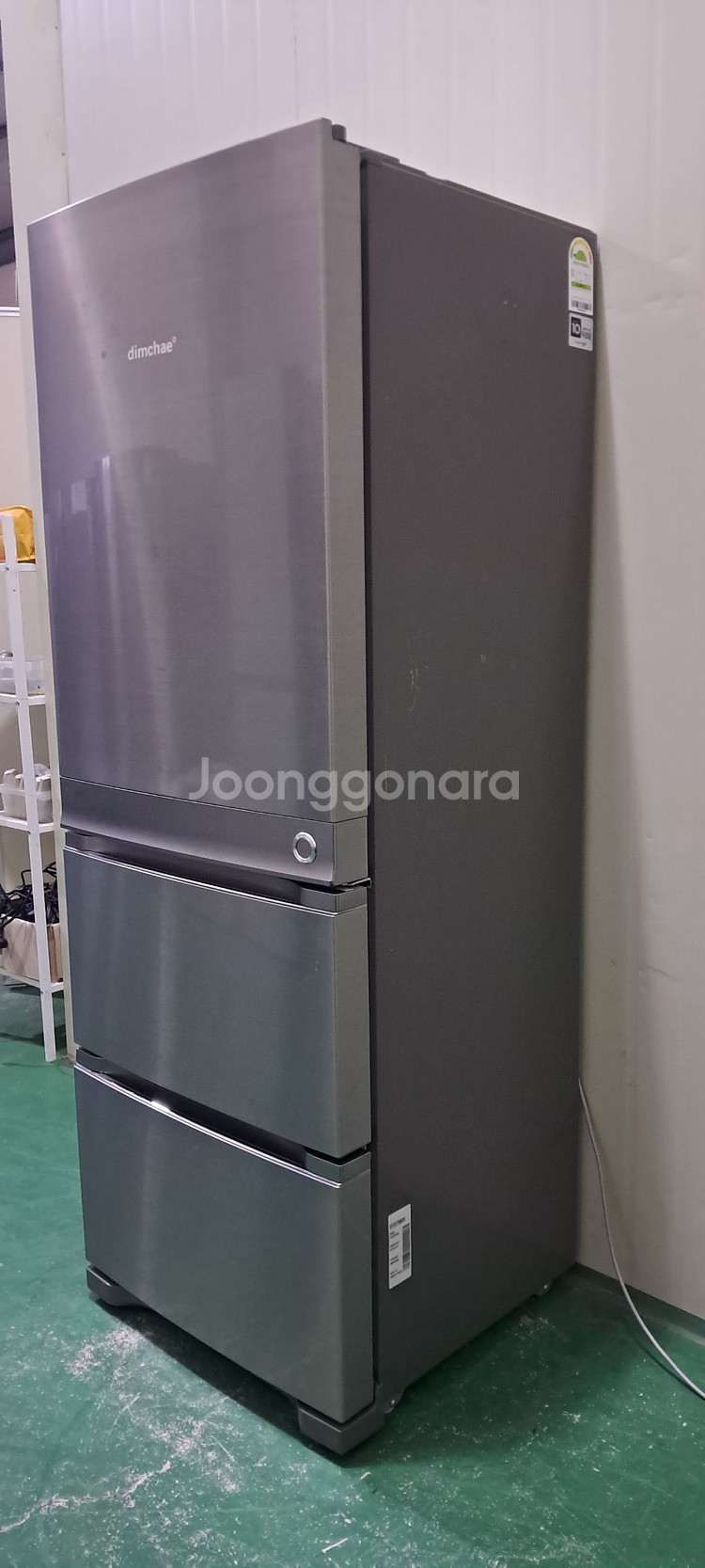 1573 위니아딤채 330L 스탠드김치냉장고(메탈)--2