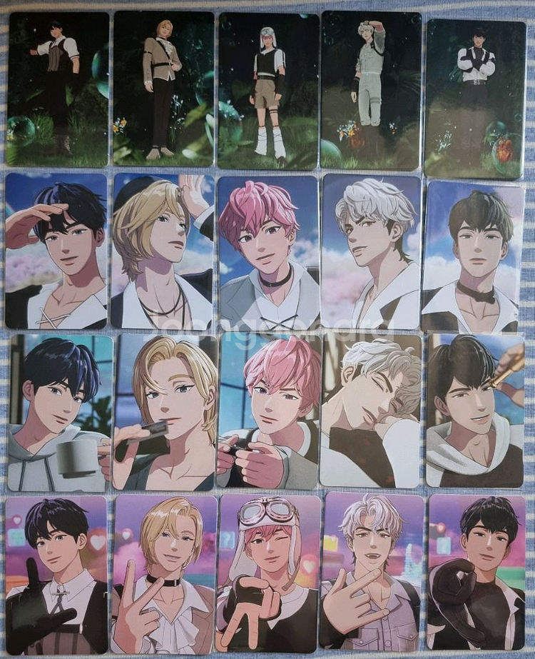 플레이브 w4l 웨포럽 포카앨범 앨포 와이지 미공포--0
