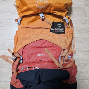 오스프리 ACE 50 등산배낭 새상품