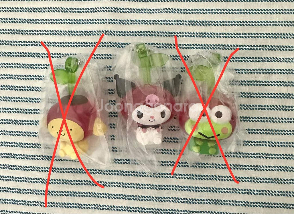 가챠 산리오 체리스윙 쿠로미--1