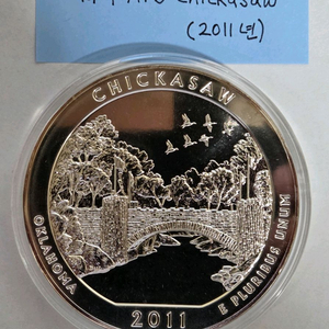 [은화] 미국 ATB Chickasaw 5온스 은화