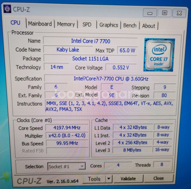 인텔 i7-7700--2