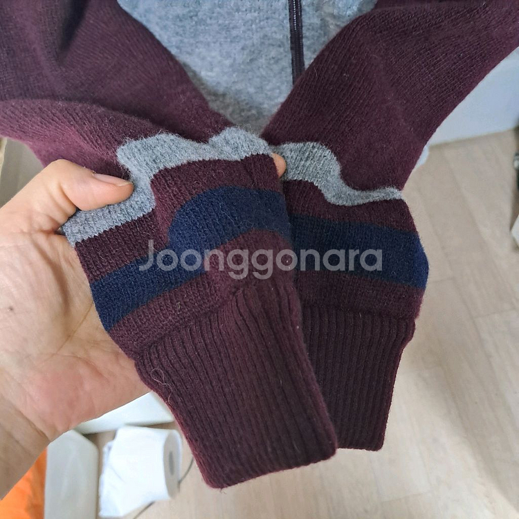 JDX 골프 니트 방풍집업 가디건 자켓 100--4