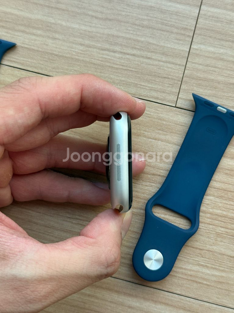 애플워치10 46mm 실버--5