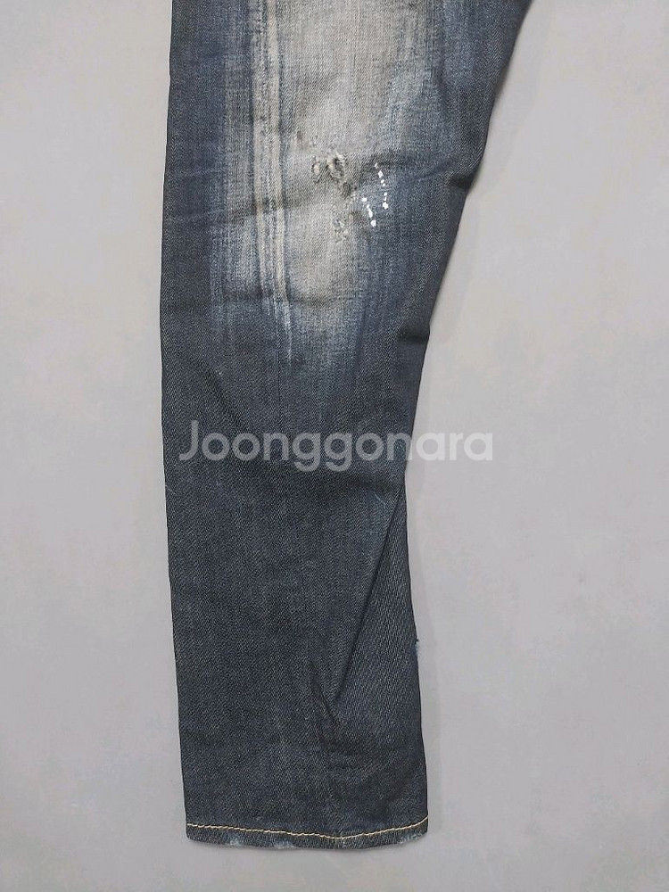 [48] 정품 디스퀘어드2 녹워싱 섹시 트위스트진 청바--2