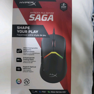 HYPERX PULSARFIRE SAGA 게이밍 마우스