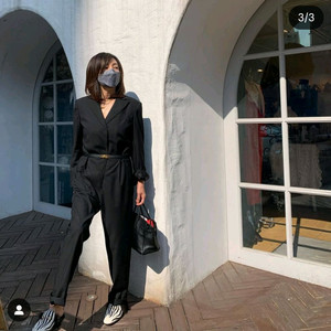 아드브르 블랙 점프수트 황신혜님 동일상품
