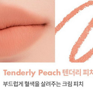 롬앤 립펜슬 텐더리피치 새제품