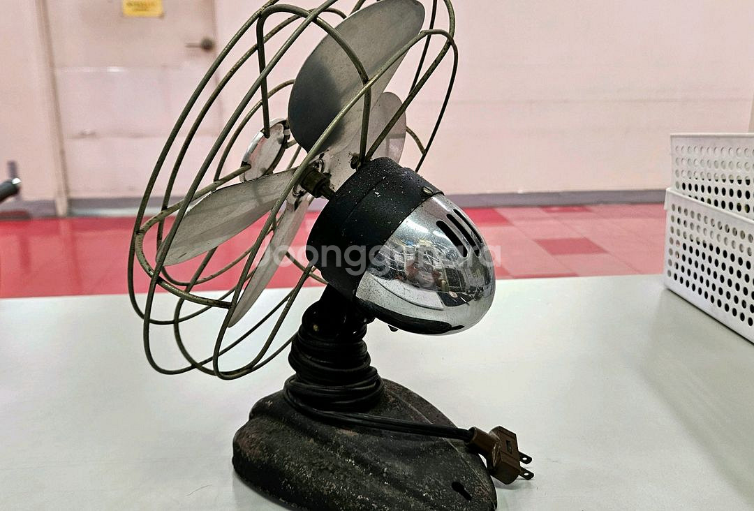 소품용 장식용> 엔틱 빈티지 올드 선풍기 인테리어소품--3