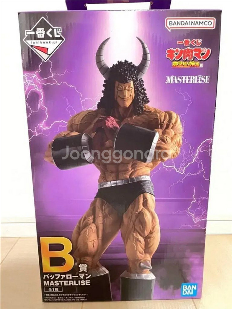 제일복권 쾌걸근육맨 B상 버팔로맨 피규어--0