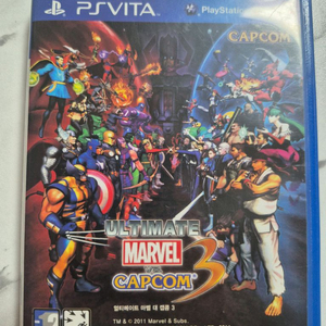 PS VITA 얼티메이트 마벨 대 캡콤 3 팔아요