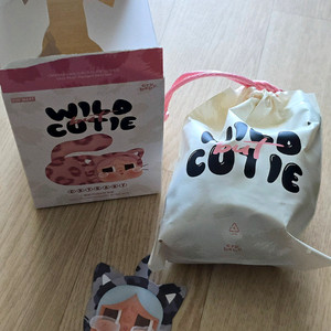팝마트 크라이베이비 표범 냥이 키링 표냥이 데님