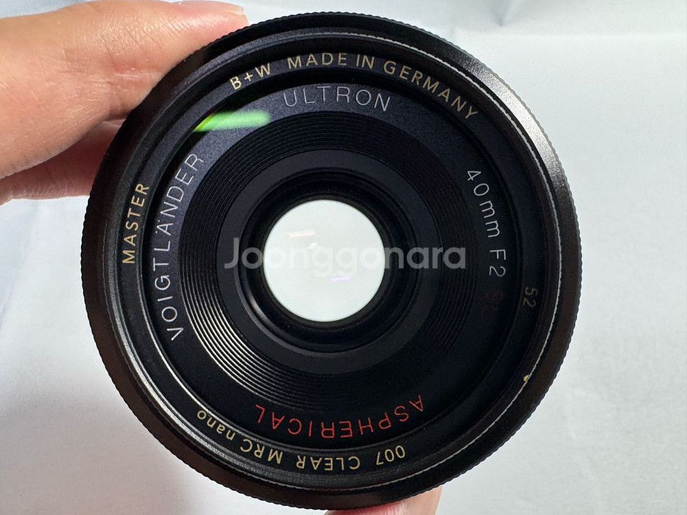 보이그랜더 40mm f2 팬케익 렌즈--0