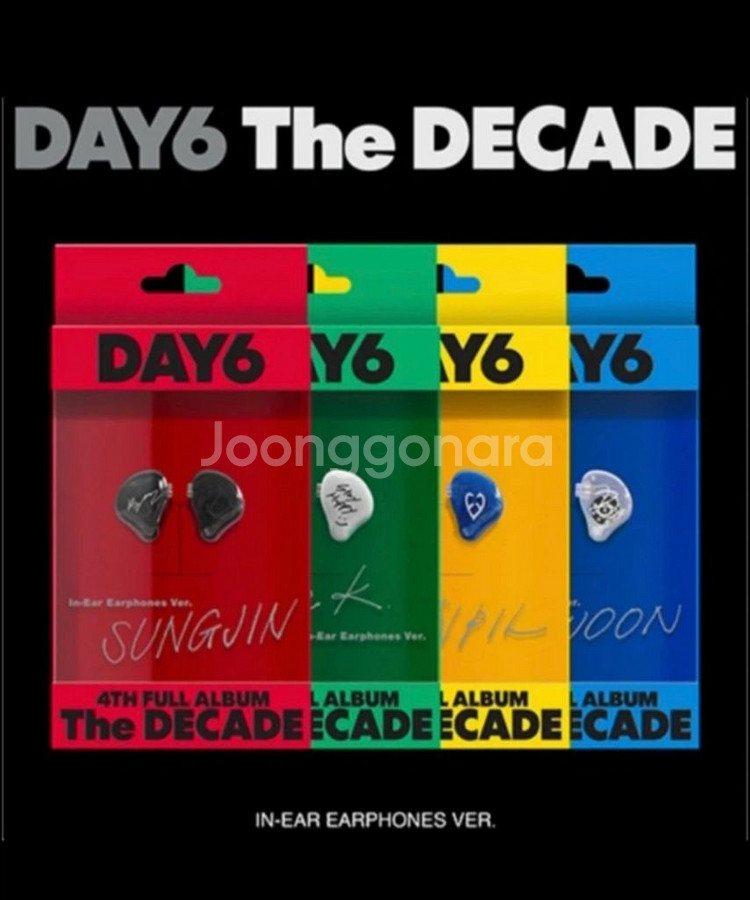 데이식스 Day6 The decade 인이어반 성진--0