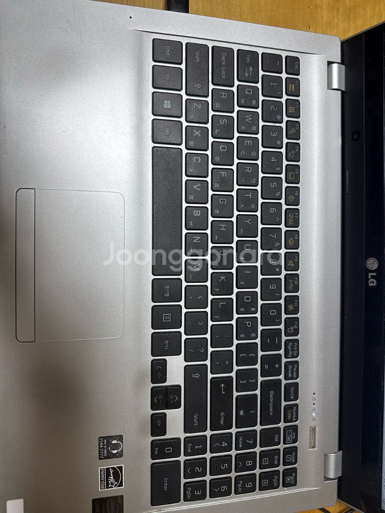 LG15U53 노트북 (512gb 메모리 추가되있음)--1