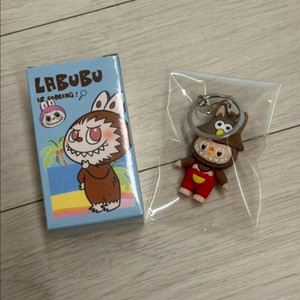 새상품 라부부 피규어 키링 + 박스 세트
