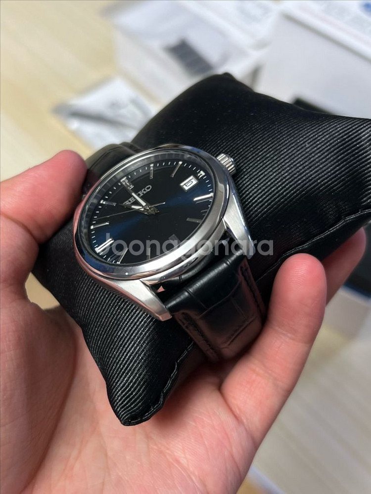 세이코 SUR309 청판 쿼츠 시계--3