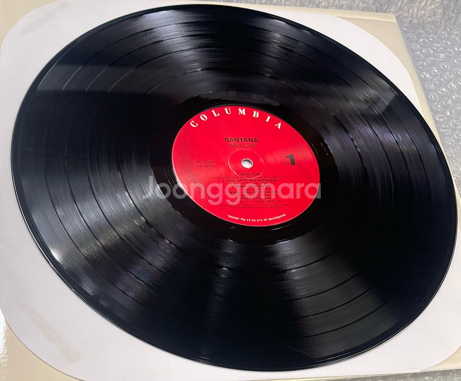 Santana / Welcome lp--4