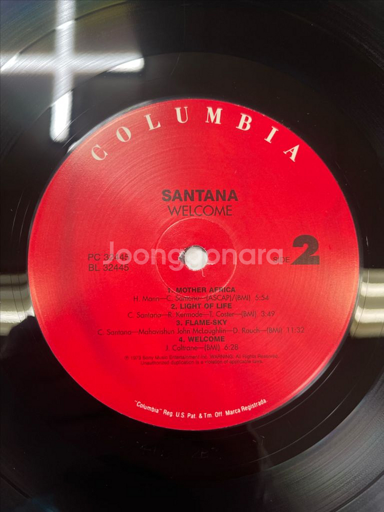 Santana / Welcome lp--7