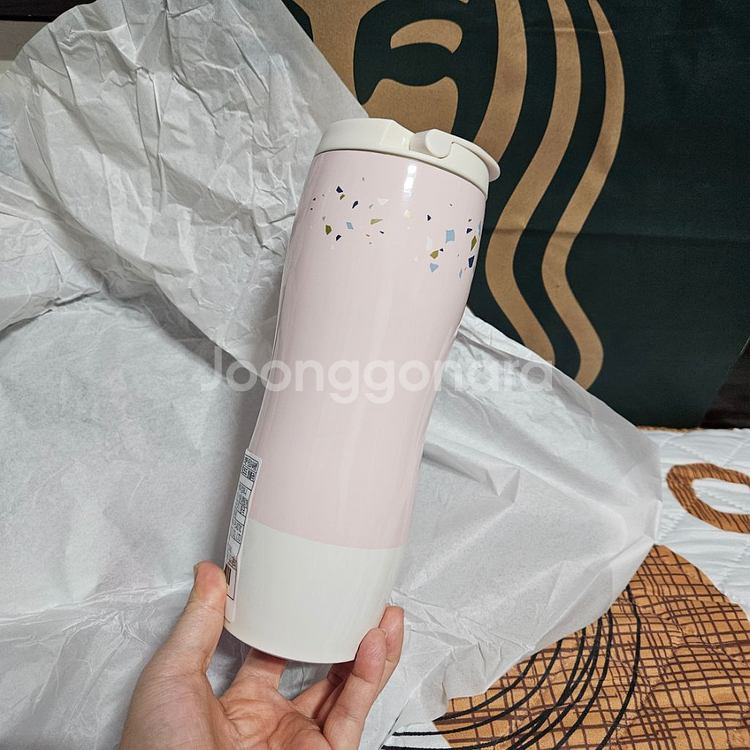 새상품>스타벅스 SS 테라조 콩코드 텀블러 591ml--2