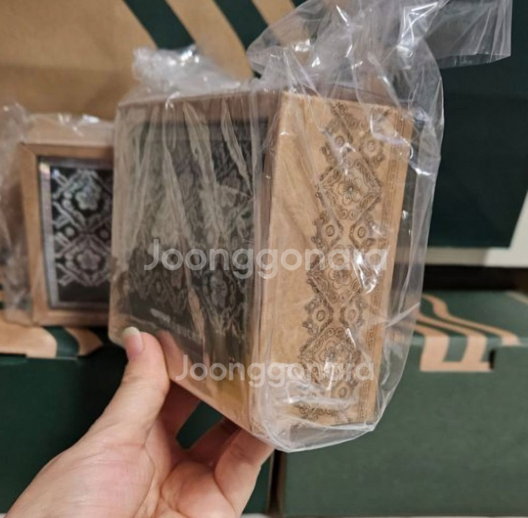 미개봉>스타벅스 광복절 MD 코리아 자개함--1