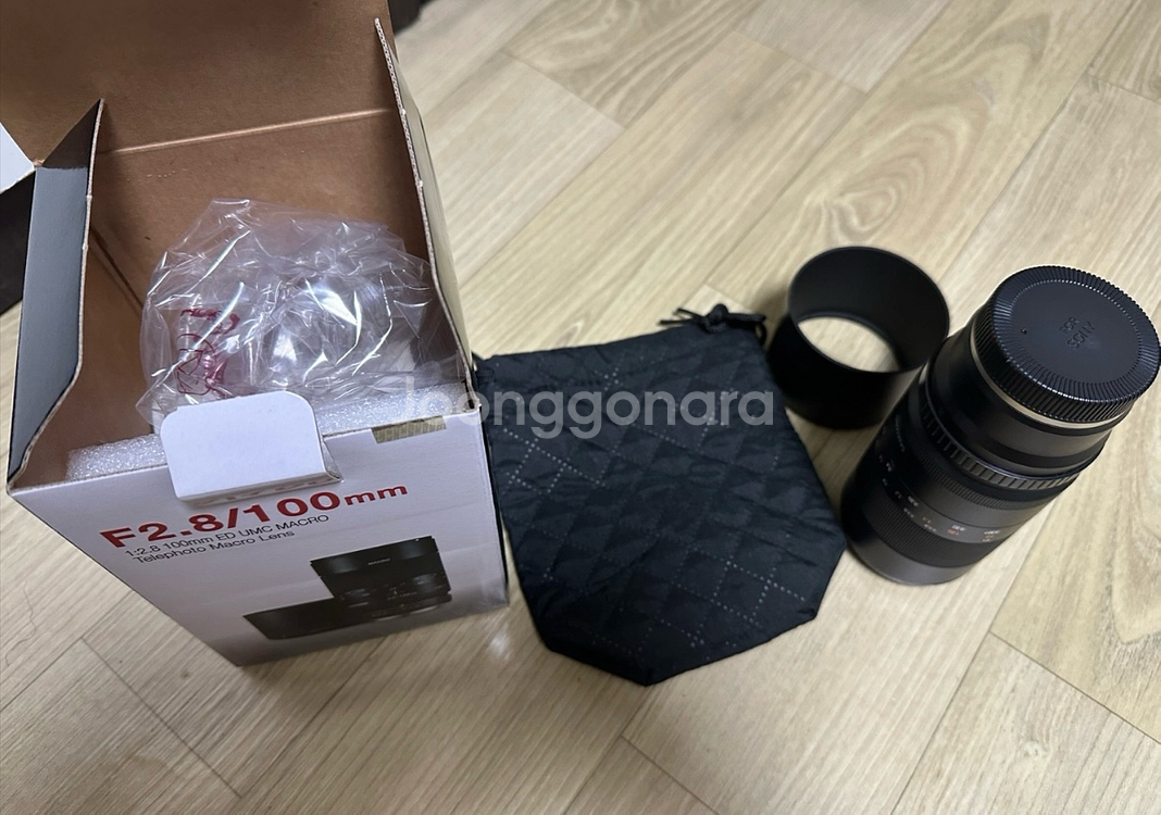 삼양 F2.8 100mm ED UMC MACRO소니렌즈--1