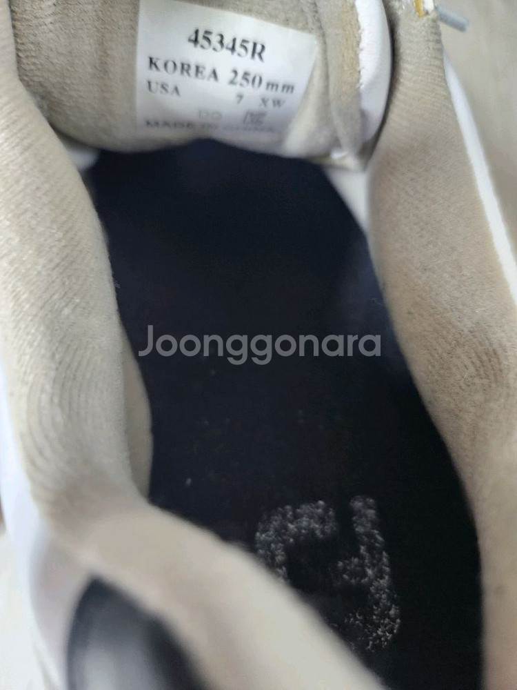 (상태최고)풋조이 남성골프화(250)--4