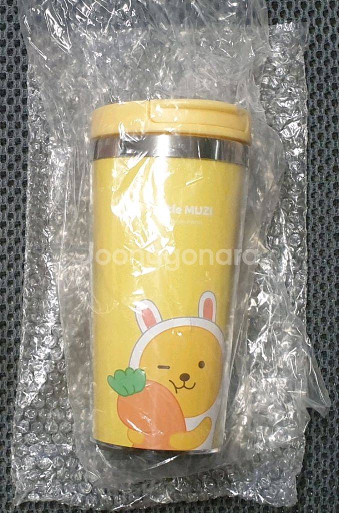 카카오프렌즈 무지 스텐 텀블러 400ml 새상품--0