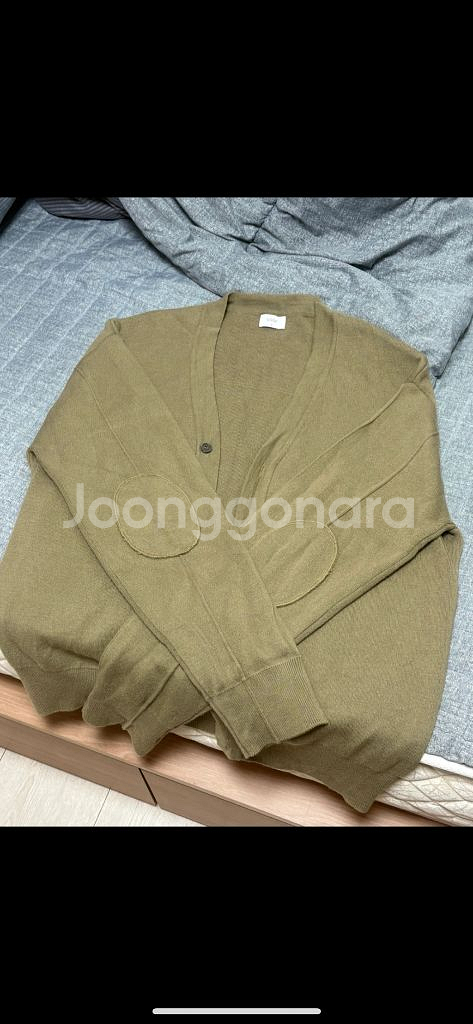 COOR 오버핏 울 가디건 (모카) 사이즈M--3