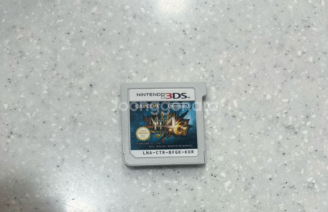 닌텐도3ds 몬스터헌터 4G 칩 단품--0