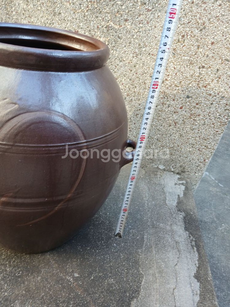 국산 옹기 항아리 (중요무형문화재 96호 옹기 항아리)--3