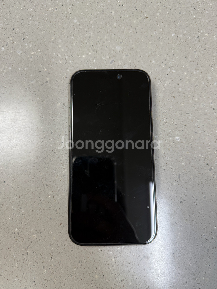 아이폰 15프로 블랙티타늄 128GB A급 케이스포함--11
