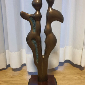 무료배송 청동 브론즈 장식품 인테리어높이40센치겉면 기