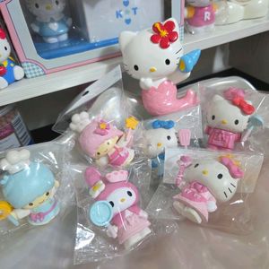 산리오 고전키티 키키라라 해피요리사 피규어