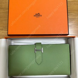 에르메스 베안 장지갑Z각인