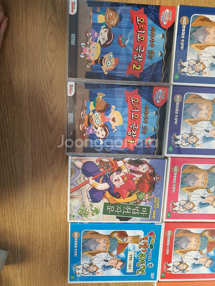 무료배송 DVD 20개 엄마아빠가 골라주는 만화 위인전--2