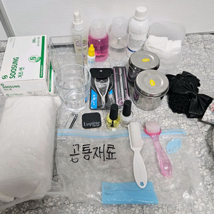 네일아트 국가고시 재료 풀세트