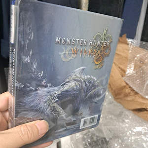 PS5 몬스터헌터 와일즈 스틸북 포함